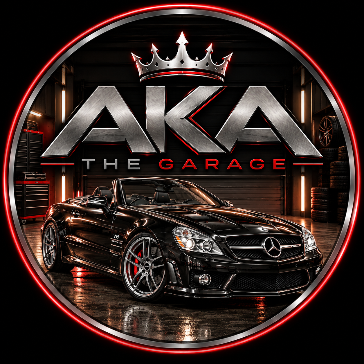 AKA The Garage logo